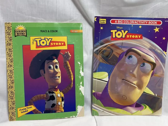 Disney Toy Story Trace & Color A big coloring & Activity golden books