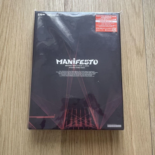 ENHYPEN MANIFESTO WORLD Tour in Japan Blu-ray 2-Disc Set