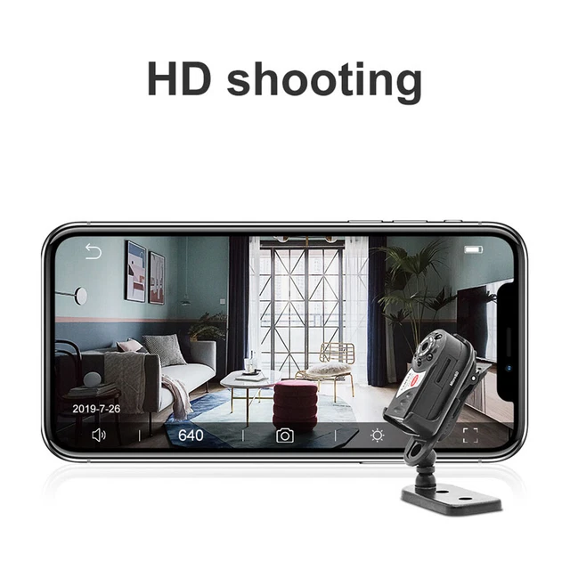 Security Camera 1080P Baby Monitor Infrared Night Vision for Household Baby Care
