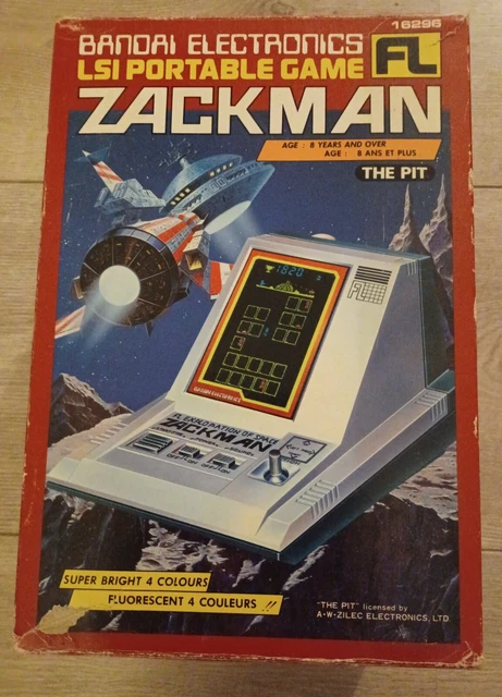 JEU ELECTRONIQUE ZACKMAN DE BANDAI ET SA BOITE D ORIGINE retrogaming EUR 80,00 - FR