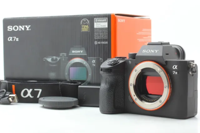 [Top MINT 548 shots] Sony Alpha A7 α7 III 24.2MP Mirrorless Digital Camera JAPAN