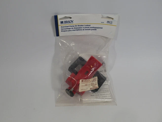 Brady 65329 Oversized Clamp-On Breaker Lockout Y67556 NWB