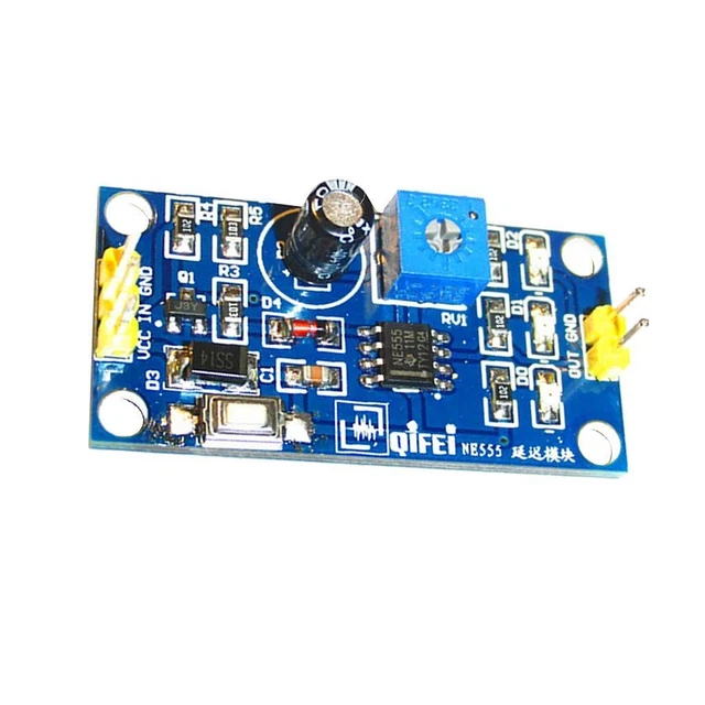 Relè Temporizzato Modulo Timer Relè A Ritardo NE555 - 5 Pezzi, DC 12V, Regolabile, Per Uso Automobilistico E Progetti Fai-da-te Interruttore Timer Regolabile - Foto 12