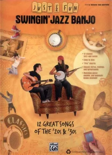 Just for Fun Swingin' Jazz Banjo Songbook Noten Tab