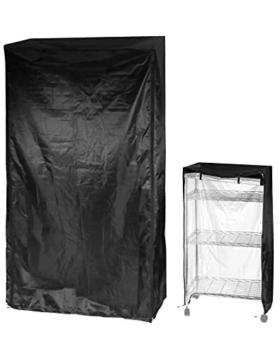 Cubierta de estante de almacenamiento para estante 36X14X72In 210D Oxford C