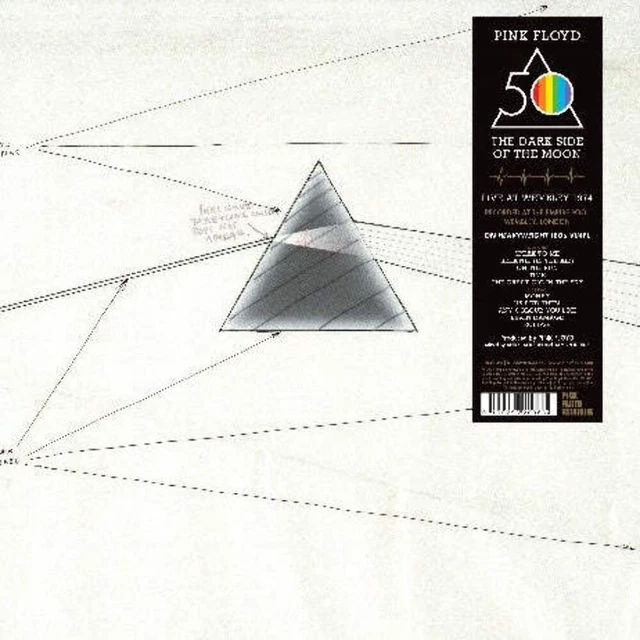 Pink Floyd - The Dark Side of the Moon Live at Wembley 1974 - 180G Black Vinyl L