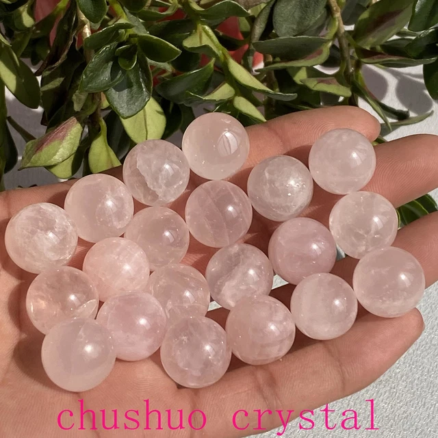 A+++ Wholesale Natural mixed Ball Quartz Crystal Sphere Reiki Healing Gem 15mm+