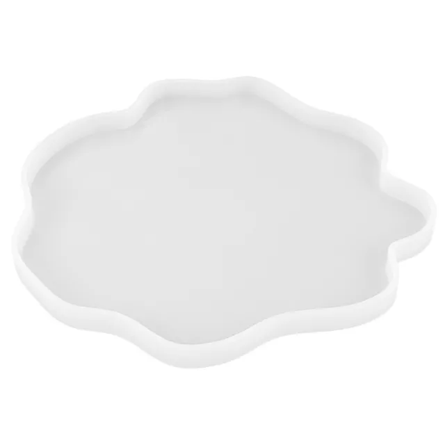 Blanche Moule En Silicone Pour Dessous Verre Époxy