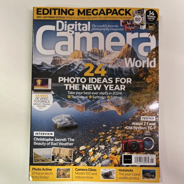 Digital Camera World Magazine January 2024 24 Photo Ideas New Year Issue 276