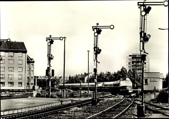 Ak Plauen, Eisenbahnen Karola, Karlex, Baureihe 175.0 oberer... - 3591220
