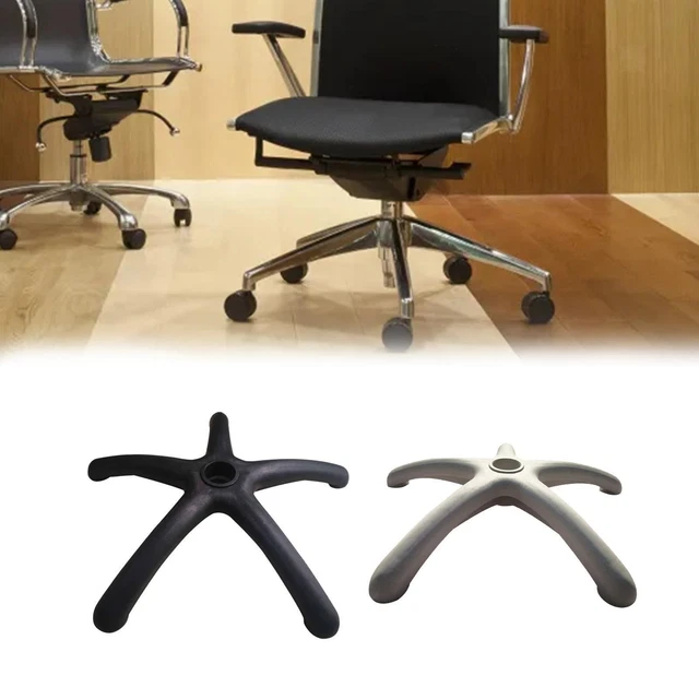 Remplacements de base de chaise de bureau 20,5 pouces Partie inférieure PP