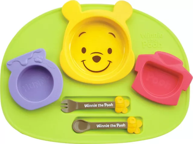 Disney Winnie the Pooh icon Baby kids Tableware Dishes Plate set