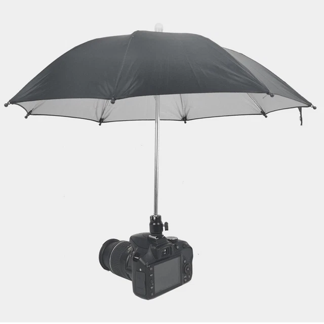 Parapluie Pour Appareil Photo - Protection Pluie Et Soleil - Portable, Léger, Pour Extérieur (50 Cm) - 5