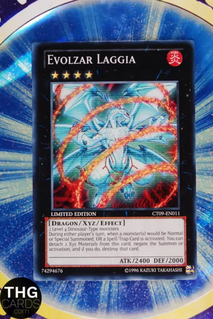 Evolzar Laggia CT09-EN011 Super Rare Yugioh Card