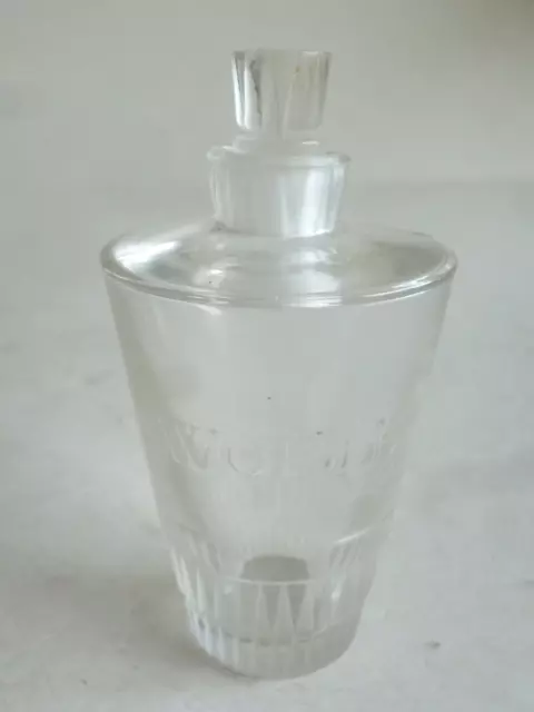 René R Lalique Flacon de  Parfum " Vers Toi  " pour WORTH Perfume bottle