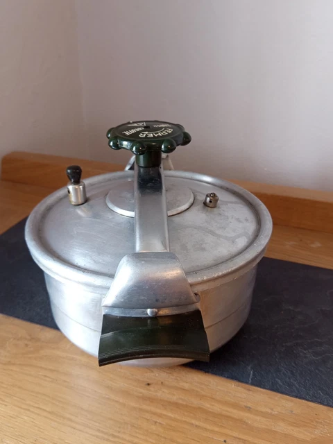 Super Cocotte Minute SEB 8 Litres – Aluminium Pur – Série K – Poignées Vertes