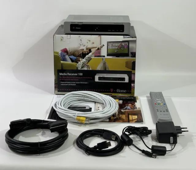 T Home Media Receiver 100 mit OVP Gebraucht HDMI Receiver HL 7
