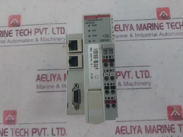 CREVIS NA-9372 PROGRAMMABLE Input/output Modbus TCP/IP 24VDC 1.5A £487. ...