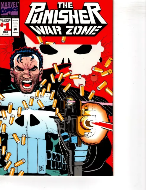 Punisher War Zone #1 1992 FN