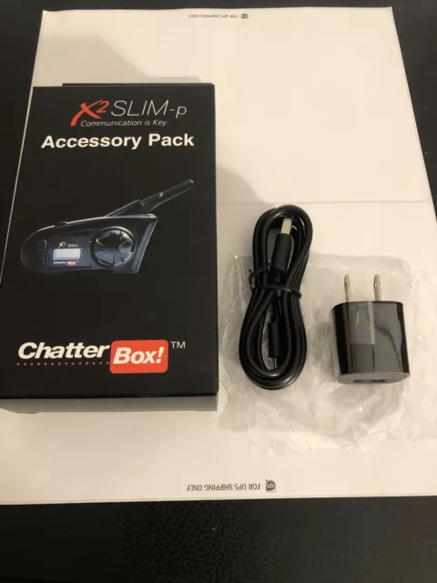 🔥 CHATTERBOX X2 SLIM & X2 SLIM-P CHARGER, WALL ADAPTER and POWER CORD OEM NEW🔥