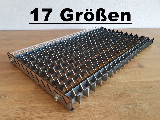 Table De Découpe Nid D'abeille Pour Graveur Laser - Plaque Aluminium, Acier Allié - Grille Aérée, Marquage Mesure, Stable