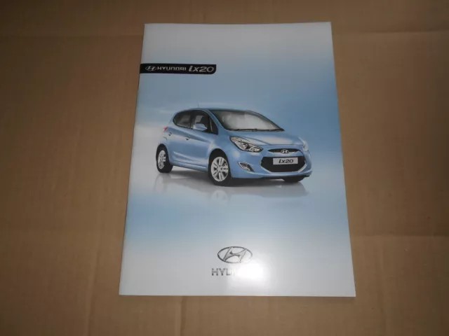 Hyundai ix20 Original colour sales brochure