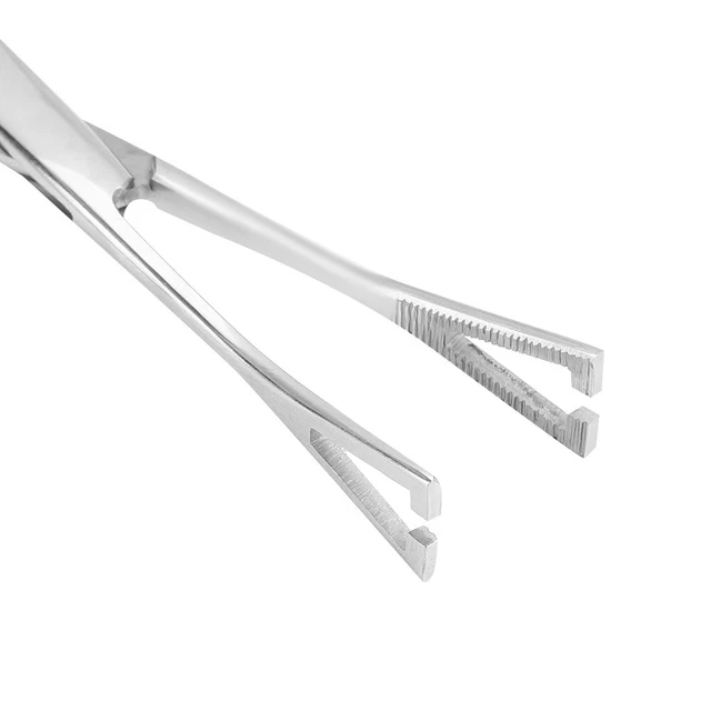 Body Piercing Pliers Tool Ear Lip Navel Nose Tongue Septum Sponge Forceps ADS