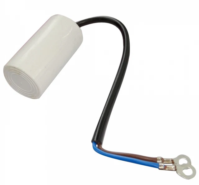 AERZETIX - Condensateur Permanent de 8µF-450V-⌀35/60mm-à câble avec cosses