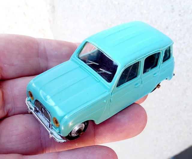 Norev Micro Miniature N°511 Ho 1/86 Renault 4L Orange