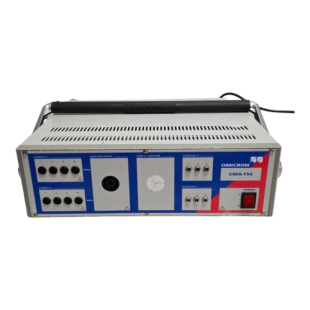 OMICRON CMA 156 Amplifier Current Relay Test Set Booster DEFEKT ...
