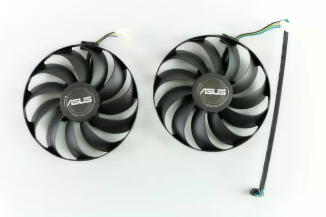 Full Set GPU Fan 95mm Asus 1650 1660 SUPER Strix 4-pin T129215SU | US Seller,...