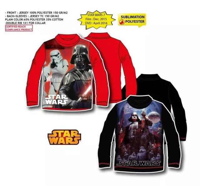 Disney Star Wars Rollkragen Sweatshirt Kinder Langarmshirt Bluse Jungen Pullover