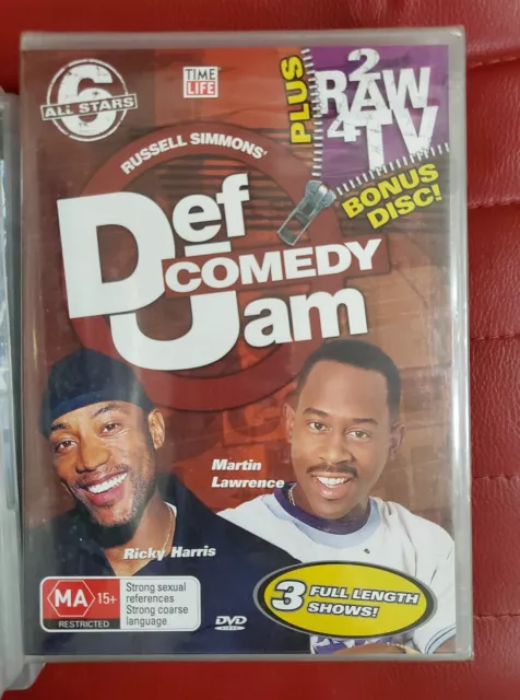 Def Comedy Jam All Stars 6 DVD 2 Disc Set 