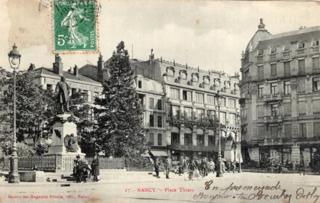 *12227 cpa Nancy - Place Thiers