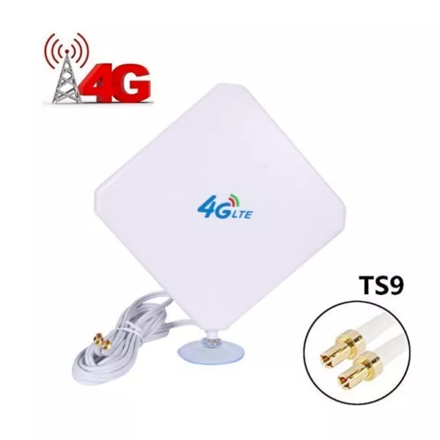 4G Antenna 2m  35dBi TS9 Connector for 4G Modem Router 4Ghz Signal Amplifier