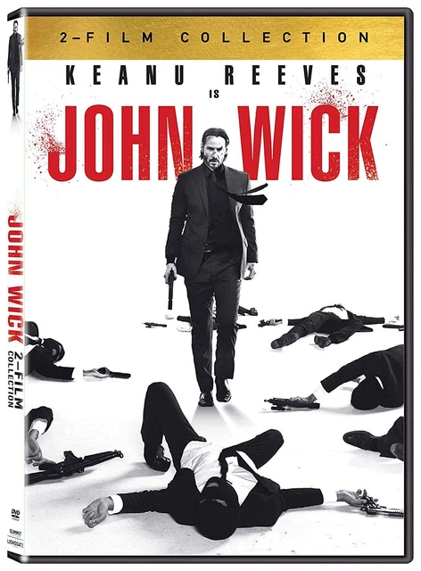 JOHN WICK: 2-FILM Collection (DVD) Keanu Reeves Michael Nyqvist The ...