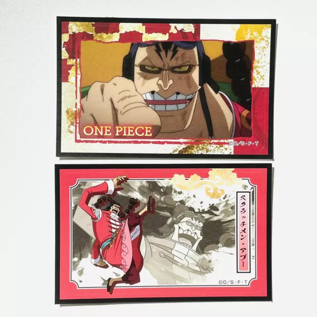 One Piece Deco Sticker Wano Country Arc #06 Franky 2 pieces Ensky