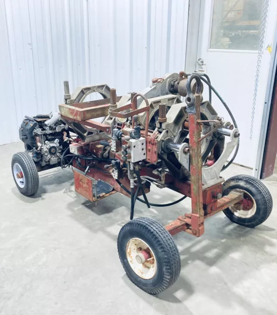 McELROY 412 HYDRAULIC PIPE FUSION MACHINE 4 JAW McELROY 412 HYDRAULIC PIPE FUSION MACHINE 4 JAW