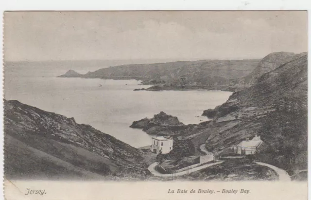 Vintage Postcard La Baie De Bouley Bouley Bay Jersey Posted Early 20Th Century.