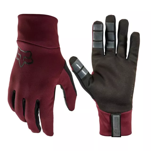 Fox Racing Mens Ranger Fire MTB Gloves-Dark Maroon-Medium