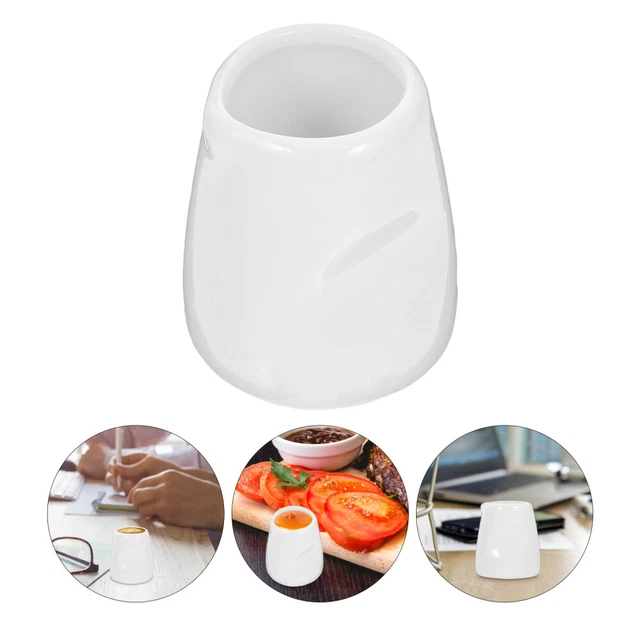 2 pz mini tazze per salsa tazze in ceramica per la casa tazza in porcellana lattiera