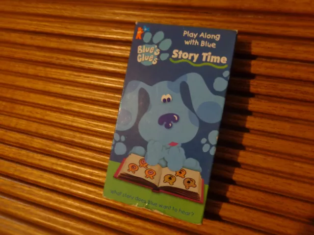 "Blue's Clues", "Story Time", VHS with Steve