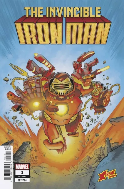 Invincible Iron Man #1 2022 Unread Declan Shalvey Variant Cover Marvel Comic