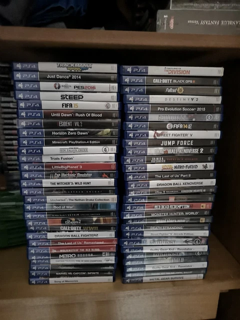 Lot De 57 Jeux Ps4