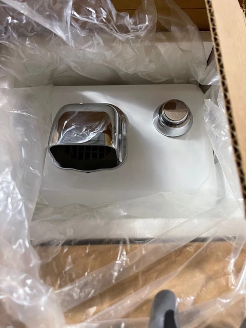 American Industrial Hand Dryer A70F Push Button Cast Iron White 208-240V New