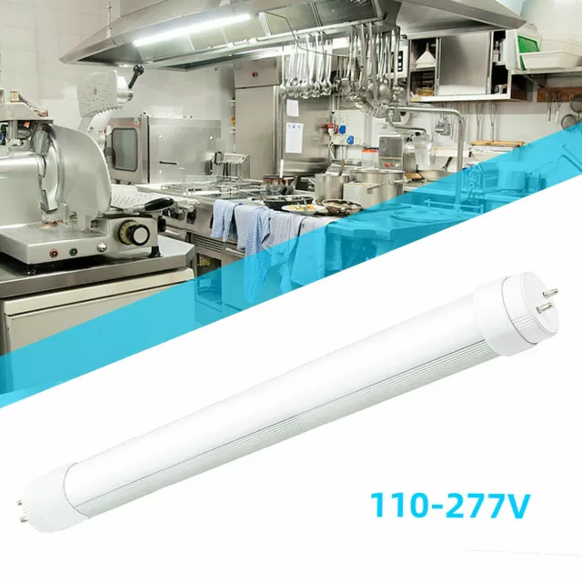 1PACK F15T8 LED Tube 120V 7W 18"CW Fluorescent Bulb Daylight 5500K Frosted Cover 3