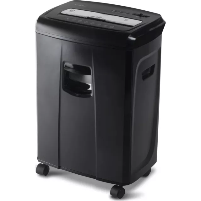 Aurora GB 12-Sheet Crosscut Paper and Credit Card Shredder with Pullout Basket