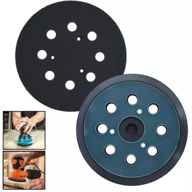 2Pcs Replacement Backing Pad for Makita 5" Orbital Sander- BO5041 BO5031 BO5030