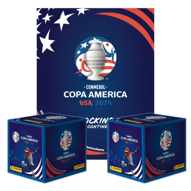 PRESALE PANINI COPA America 2025 Album and 2 Sticker Boxes (USA