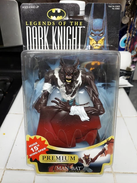 BATMAN LEGENDS OF THE DARK KNIGHT MAN-BAT 7" figure DC Kenner 1996